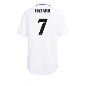 Damen Fußballbekleidung Real Madrid Eden Hazard #7 Heimtrikot 2022-23 Kurzarm